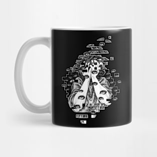 Eyes Looking From Everywhere Mug